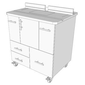DIY router table cabinet plans