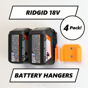 Ridgid 18v Battery Hangers