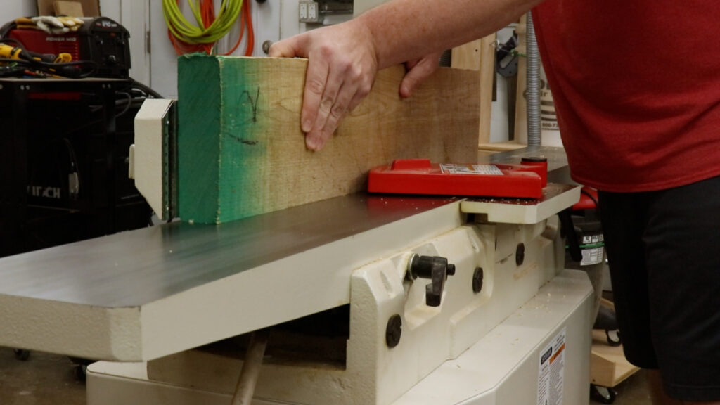 Jointing one edge