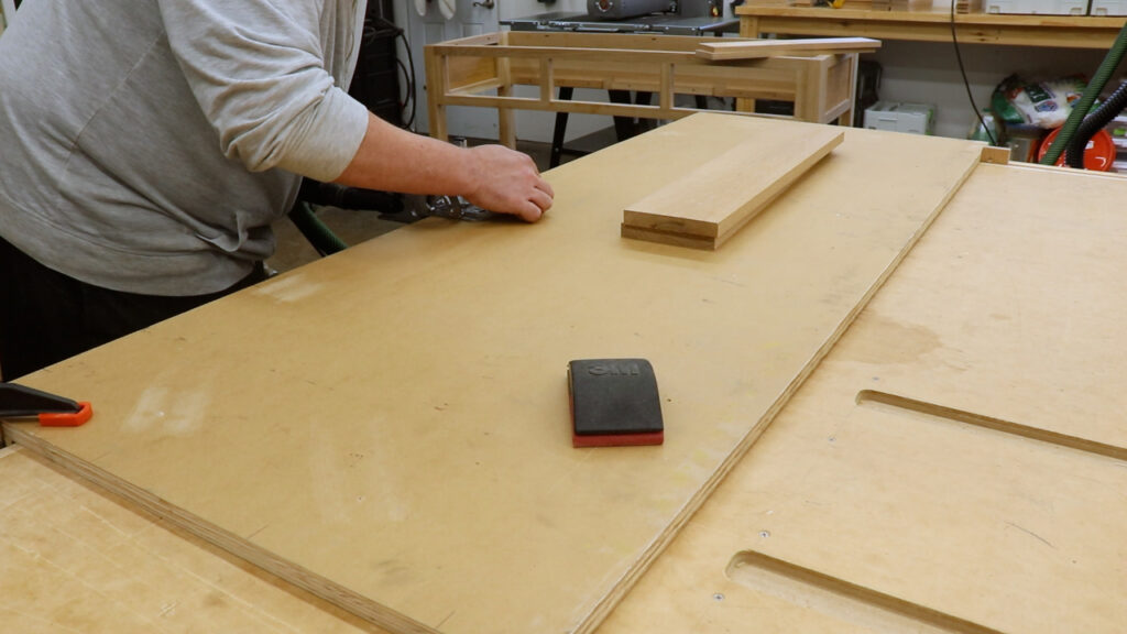 Cutting the mortises for the back and sides - Build a Potting Bench